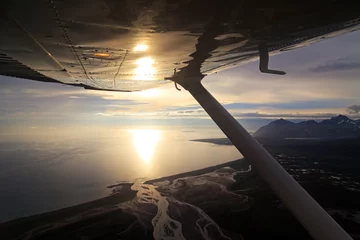 Dekokissen Flug über den Katmai National Park © Andreas Edelmann