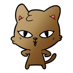 cartoon cat
