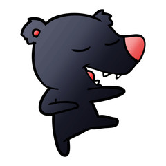 Obraz premium cartoon bear