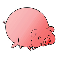 cartoon pig