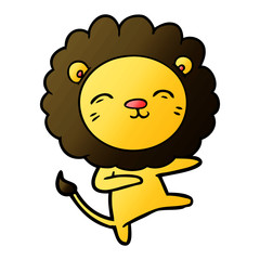 cartoon lion