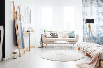 Minimalistic boho bedroom