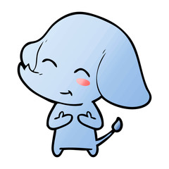 cute cartoon elephant