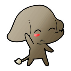 cute cartoon elephant