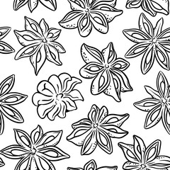 anise seamless pattern