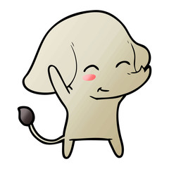 cute cartoon elephant