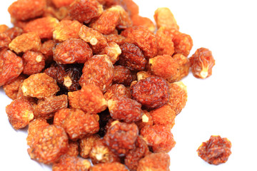 dried physalis isolated