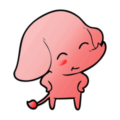cute cartoon elephant