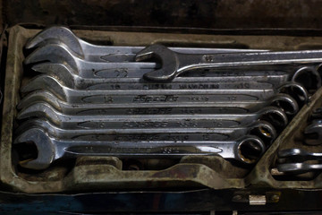 set of wrenches