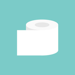 toilet paper icon- vector illustration