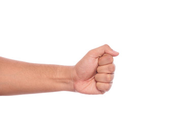 Male clenched fist