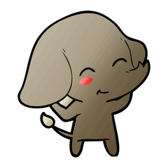 cute cartoon elephant