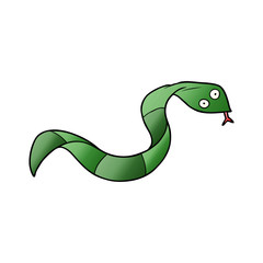 Fototapeta premium cartoon snake
