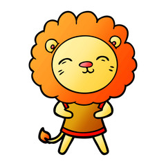 cartoon lion