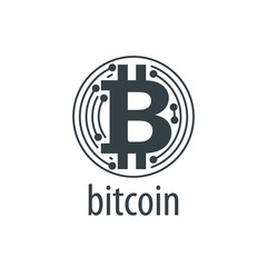 icon vector bitcoin