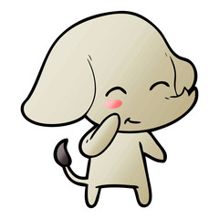 cute cartoon elephant