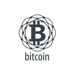 icon vector bitcoin