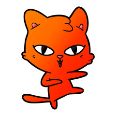 cartoon cat