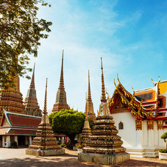 Fototapeta premium Wat Pho in Bangkok, landmark of Thailand