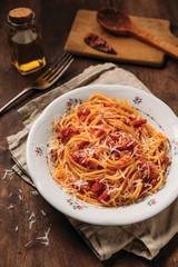 Spaghetti all'amatriciana