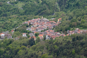 Fototapeta na wymiar Mendatica. Liguria region, Italy