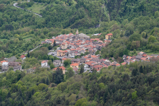 Mendatica. Liguria region, Italy