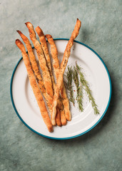 Grissini with rosemary