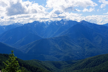 View from Deer Park Campground, Olympic National Park