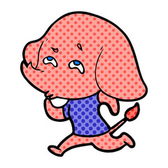 cartoon elephant remembering