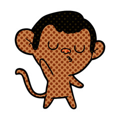 cartoon monkey