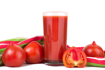 Tomato juice from fresh tomatoes