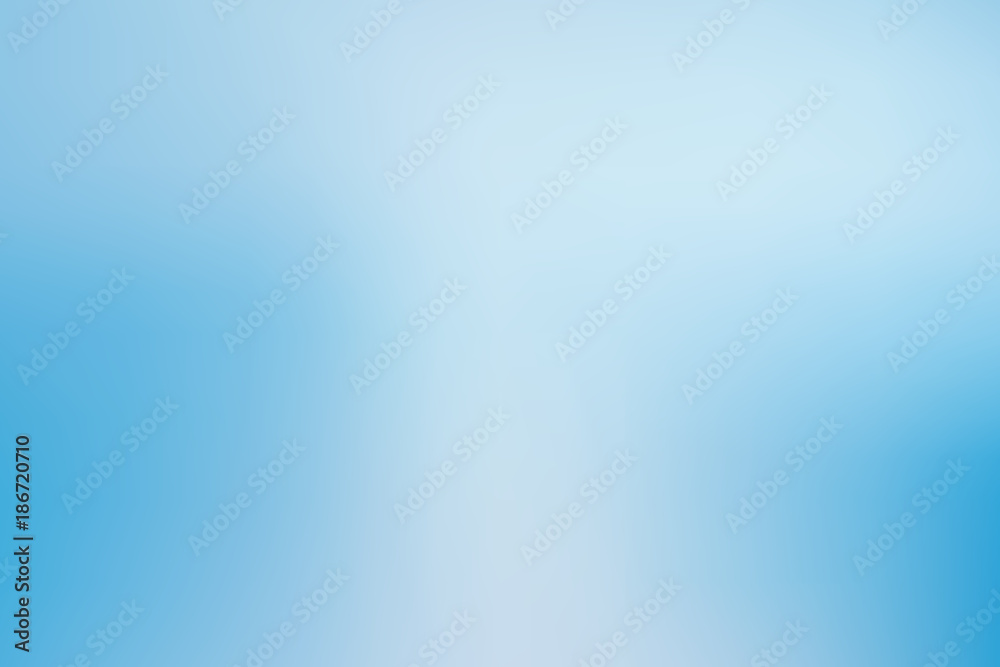 Aufkleber Blue Gradient Background,Simple form and blend of color spaces as contemporary background graphic backdrop