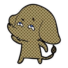 cartoon elephant remembering