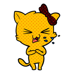 cartoon cat