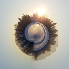 Świt. Abstrakcja © michalsen