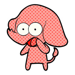 cute cartoon elephant