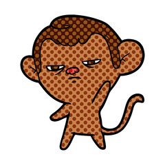cartoon monkey