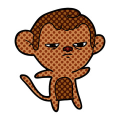 cartoon monkey