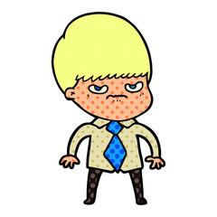 cartoon boy