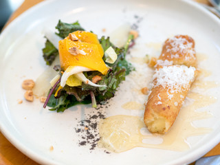 Cuisine style of cooking variety of food