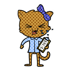 cartoon cat