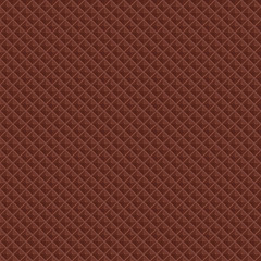 Fototapeta premium Texture of wafers, seamless pattern. Vector illustration.