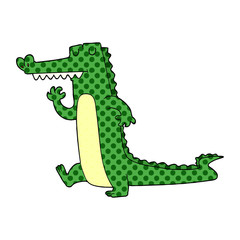 cartoon crocodile