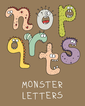monster alphabet