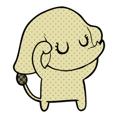 cute cartoon elephant