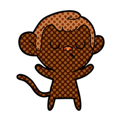 cartoon monkey