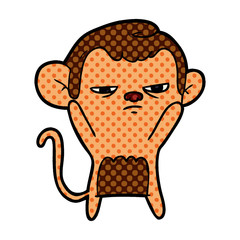 cartoon monkey
