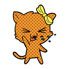 cartoon cat