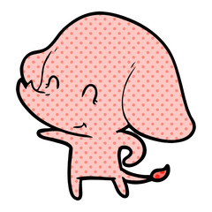 cute cartoon elephant