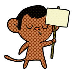 cartoon monkey